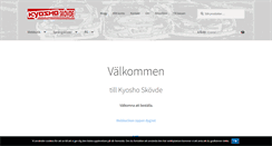 Desktop Screenshot of kyoshoskovde.se